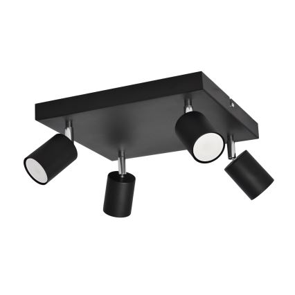 Foco LED TUNE 4xGU10/4,8W/230V negro