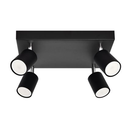 Foco LED TUNE 4xGU10/4,8W/230V negro