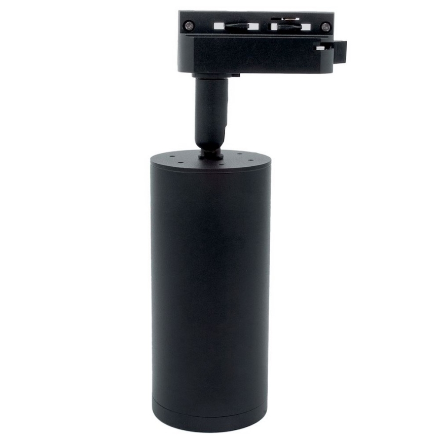 Foco MICA para sistema de rieles 1xGU10/25W/230V monofásico negro