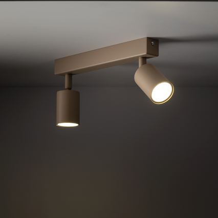 Foco NEX 2xGU10/10W/230V beige