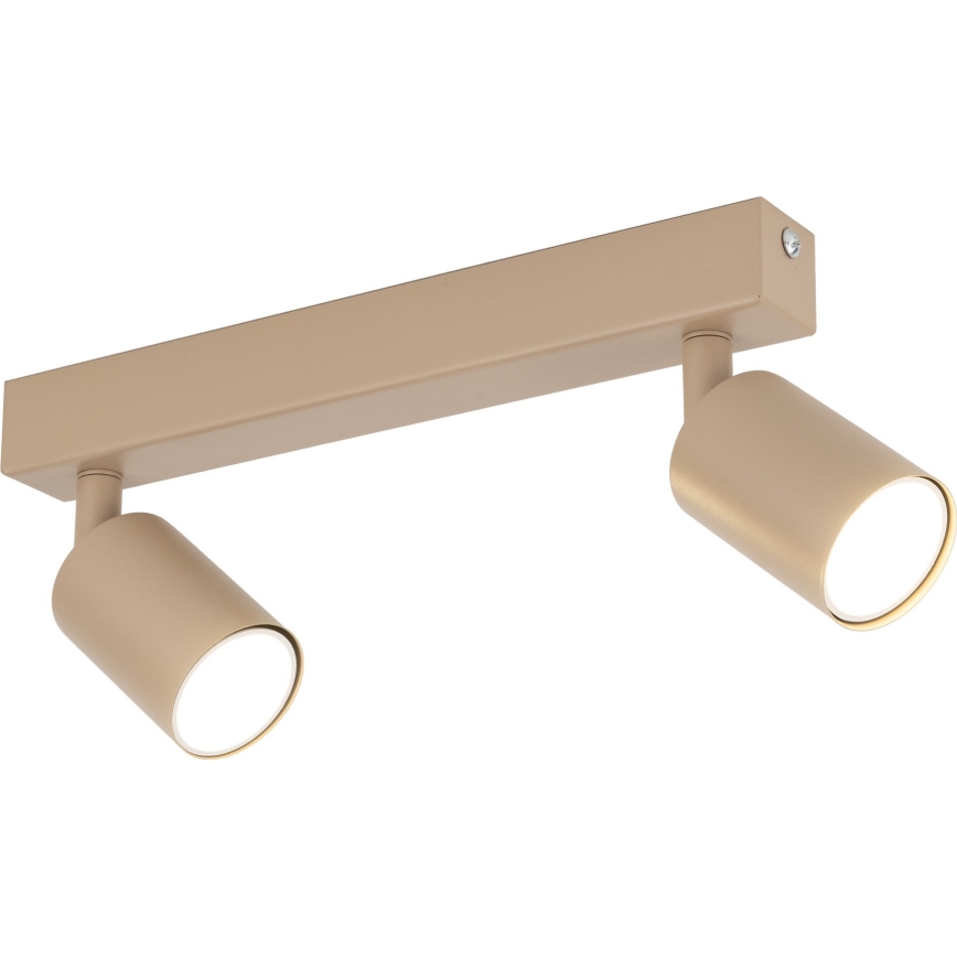Foco NEX 2xGU10/10W/230V beige