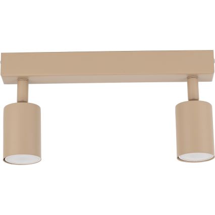 Foco NEX 2xGU10/10W/230V beige