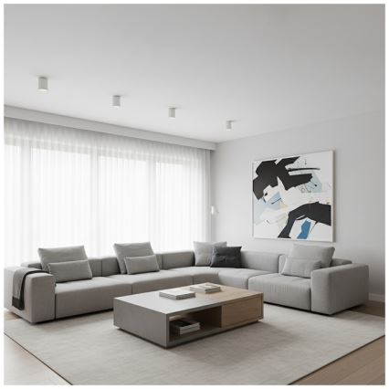 Foco OH12 1xGX53/35W/230V 9,6 cm blanco