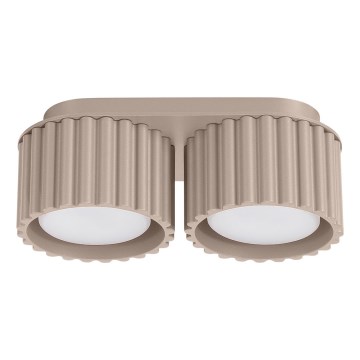 Foco orientable AURA 2xGX53/10W/230V taupe