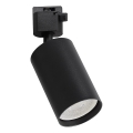 Foco orientable para sistema de riel monofásico TIGER 1xGU10/10W/230V negro