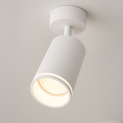 Foco orientable PIPE 1xGU10/10W/230V, blanco