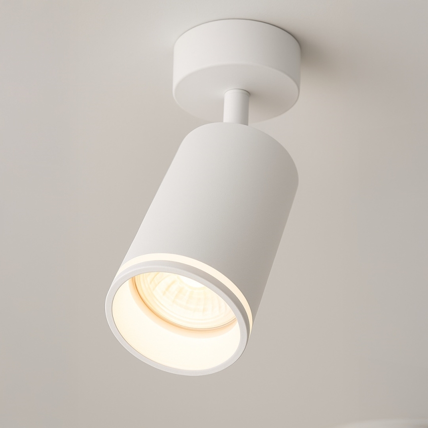 Foco orientable PIPE 1xGU10/10W/230V, blanco