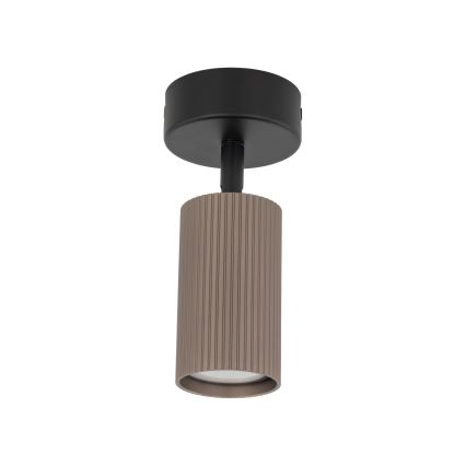 Foco orientable TUNE 1xGU10/10W/230V negro/marrón