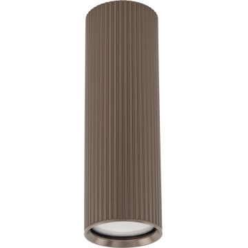 Foco orientable TUNE M 1xGU10/10W/230V 17 cm marrón