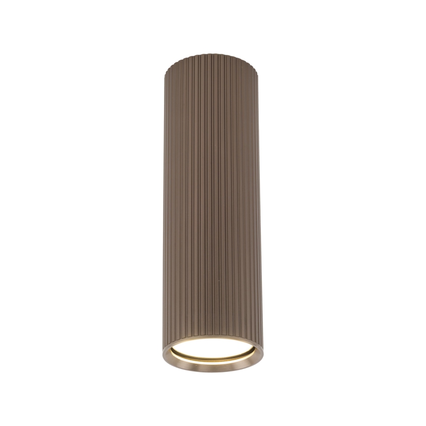 Foco orientable TUNE M 1xGU10/10W/230V 17 cm marrón