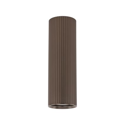 Foco orientable TUNE M 1xGU10/10W/230V 17 cm marrón