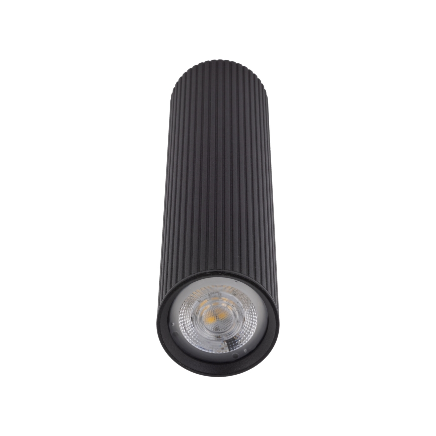 Foco orientable TUNE M 1xGU10/10W/230V 17 cm negro