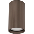 Foco orientable TUNE S 1xGU10/10W/230V 10 cm marrón