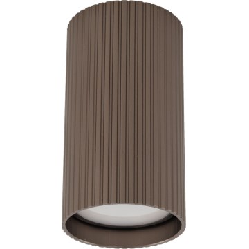 Foco orientable TUNE S 1xGU10/10W/230V 10 cm marrón