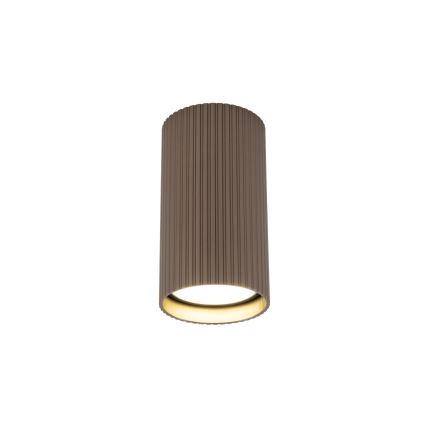 Foco orientable TUNE S 1xGU10/10W/230V 10 cm marrón