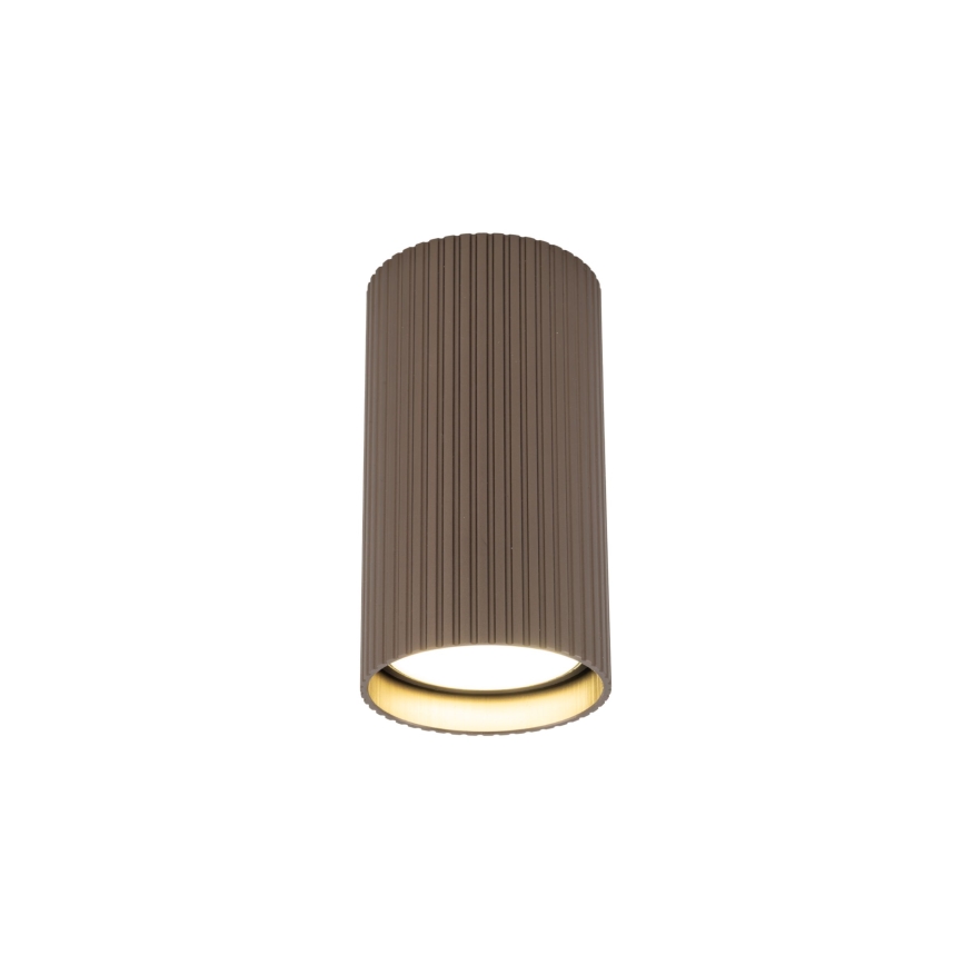 Foco orientable TUNE S 1xGU10/10W/230V 10 cm marrón