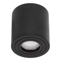 Foco para baño CHLOE 1xGU10/6W/230V IP65, redondo, negro