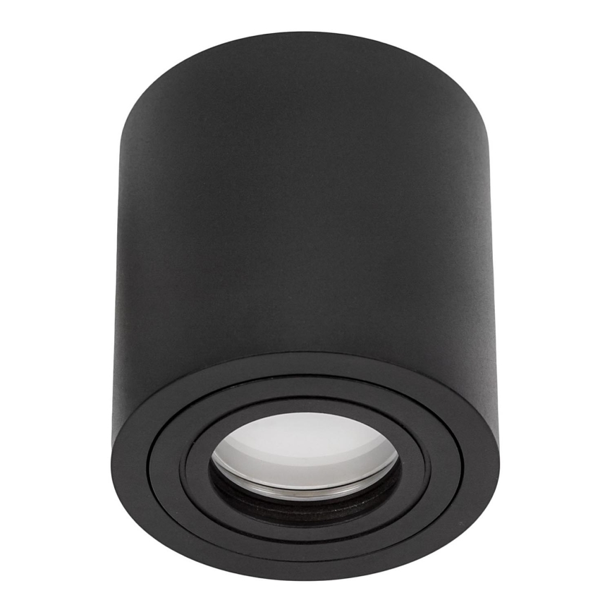 Foco para baño CHLOE 1xGU10/6W/230V IP65, redondo, negro