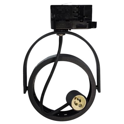 Foco para sistema de rieles LUGAR AR111 1xGU10/25W/230V negro