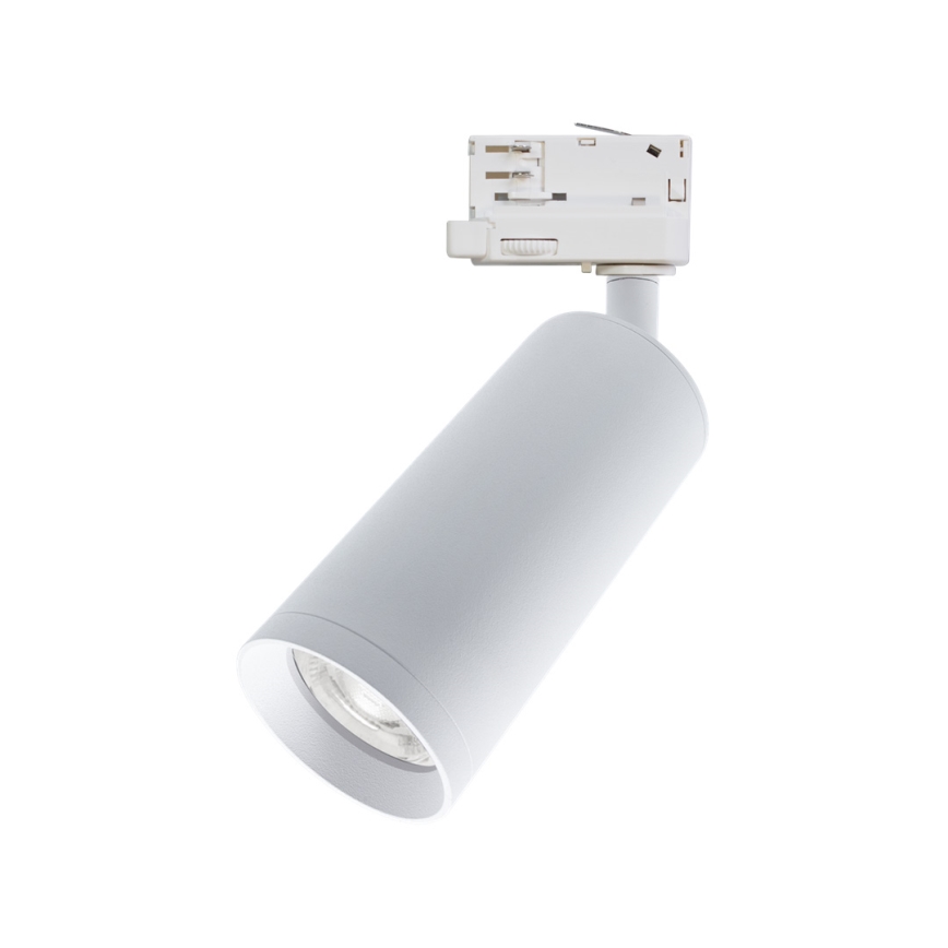 Foco para sistema de rieles MICA 1xGU10/25W/230V trifásico negro