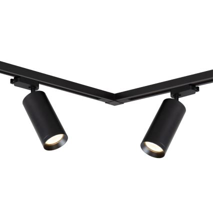 Foco para sistema de rieles MICA 4xGU10/10W/230V negro