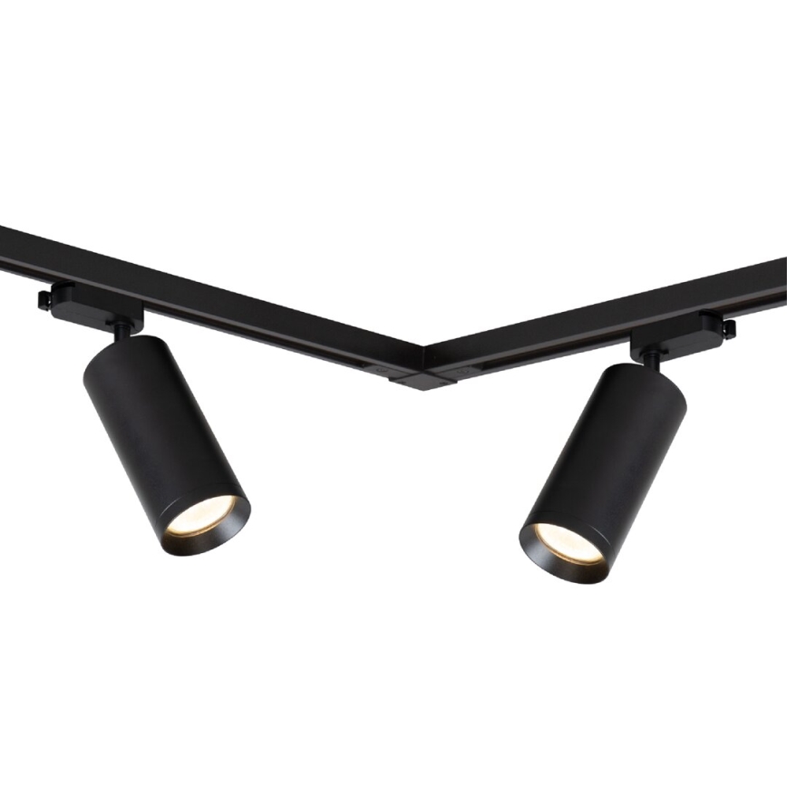 Foco para sistema de rieles MICA 4xGU10/10W/230V negro