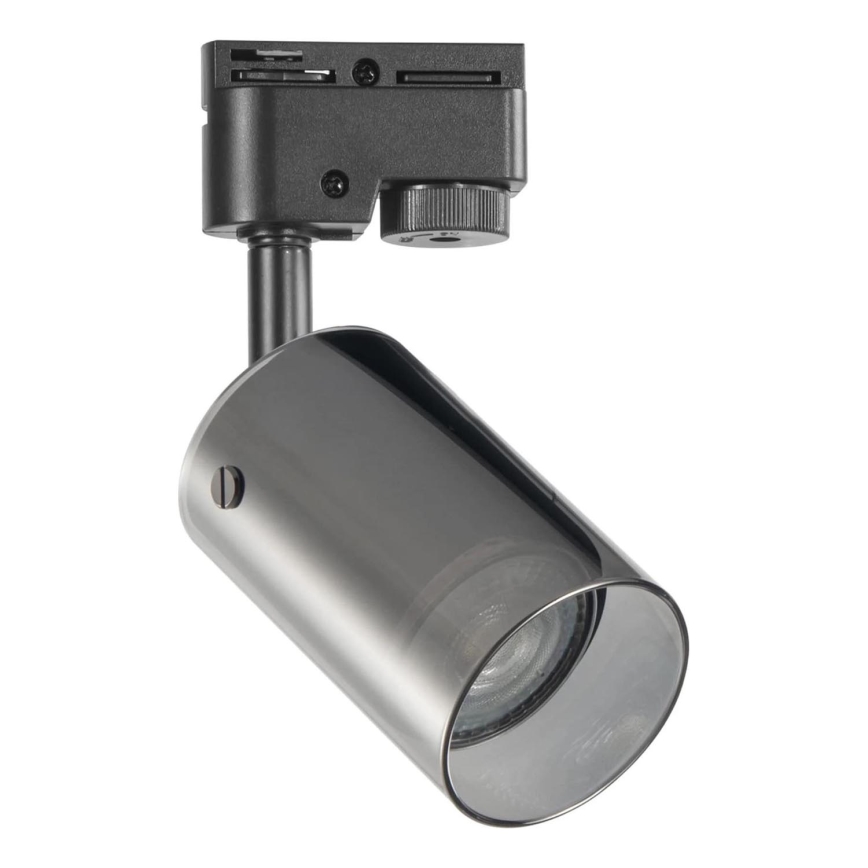 Foco para sistema de rieles SMOKY 1xGU10/10W/230V negro
