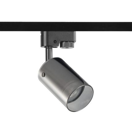 Foco para sistema de rieles SMOKY 1xGU10/10W/230V negro