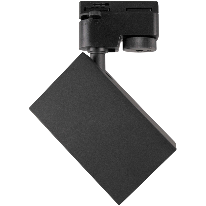Foco para sistema de rieles SQUARE 1xGU10/10W/230V negro