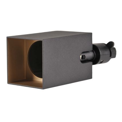 Foco para sistema de rieles SQUARE 1xGU10/10W/230V negro