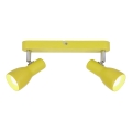 Foco PICARDO 2xE14/40W/230V amarillo
