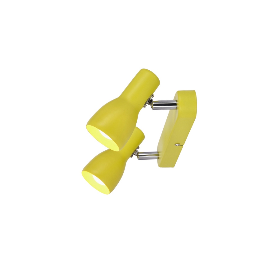 Foco PICARDO 2xE14/40W/230V amarillo