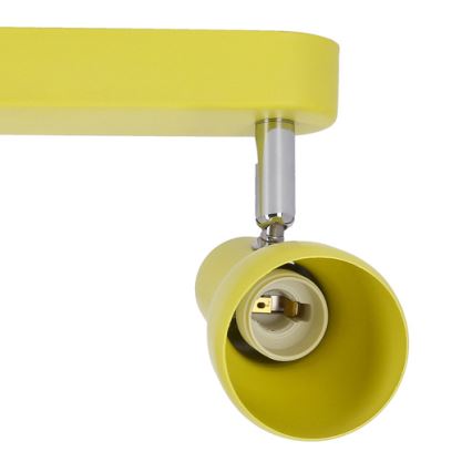 Foco PICARDO 2xE14/40W/230V amarillo