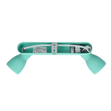 Foco PICARDO 2xE14/40W/230V turquesa