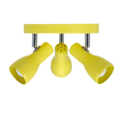 Foco PICARDO 3xE14/40W/230V amarillo