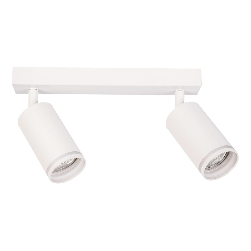 Foco PIPE 2xGU10/10W/230V blanco