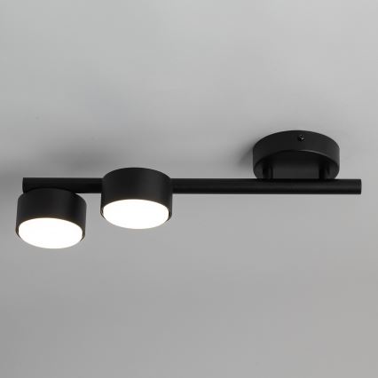 Foco PUNTO 2xGX53/12W/230V negro