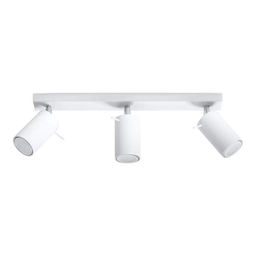Foco RING 3 3xGU10/10W/230V blanco