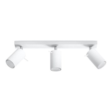 Foco RING 3 3xGU10/40W/230V blanco