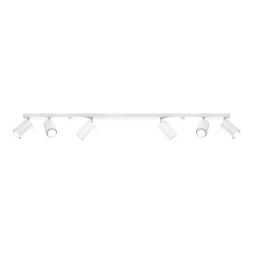 Foco RING 6L 6xGU10/10W/230V blanco
