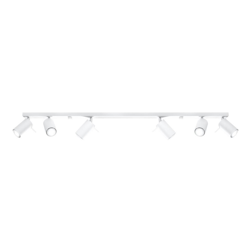 Foco RING 6L 6xGU10/10W/230V blanco