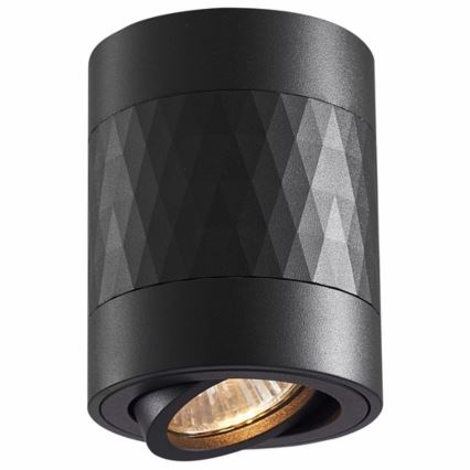 Foco RUBIN 1xGU10/10W/230V negro