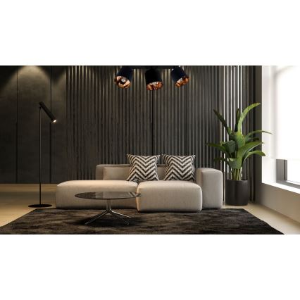 Foco SOFIA 3xE27/60W/230V negro