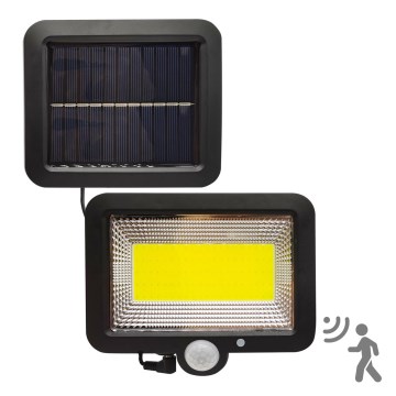 Foco solar LED con sensor DUO LED/1W/3,7V 1200 mAh IP44