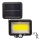Foco solar LED con sensor DUO LED/1W/3,7V 1200 mAh IP44