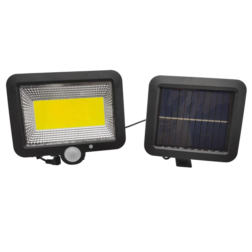 Foco solar LED con sensor DUO LED/1W/3,7V 1200 mAh IP44