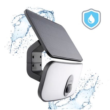 Foco solar LED con sensor LED/13W/3,7V IP65 4000K 4000 mAh