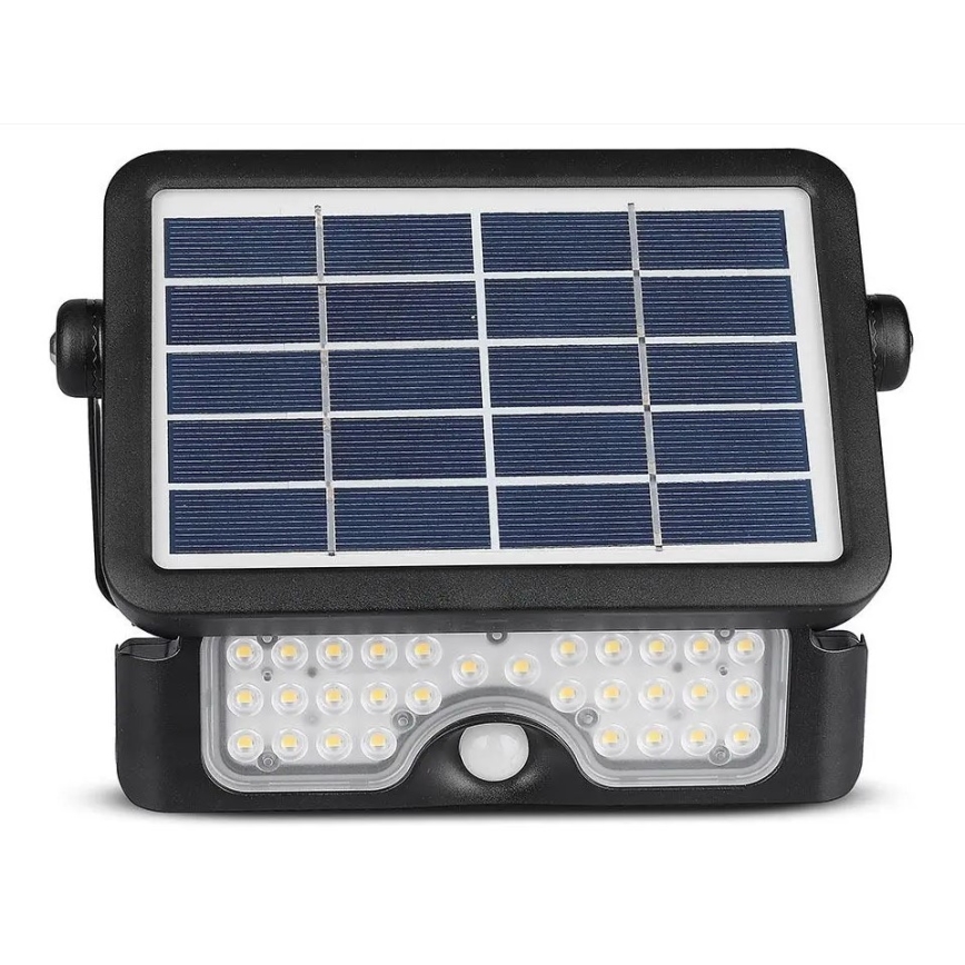 Foco solar LED con sensor LED/5W/3,7V IP65 4000K 3000 mAh