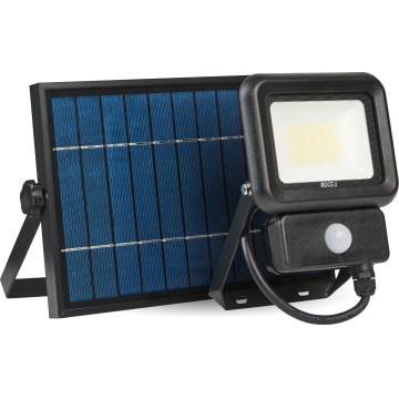 Foco solar LED exterior con sensor LED/20W/3,7V 6500K IP65 4400 mAh