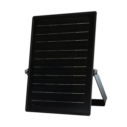 Foco solar LED regulable con sensor LED/10W/3,7V 4000/6000K IP65 3600 mAh + mando a distancia